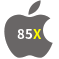 Aplicativo 85X para iOS